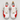 Sneaker Custom Bianca e Rossa con Lacci in Corda – foto 2