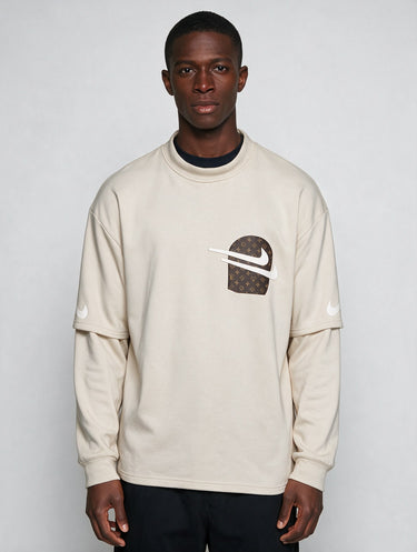 Longsleeve Panna Scuba Stampa Magazine – Vietato Fumare Store