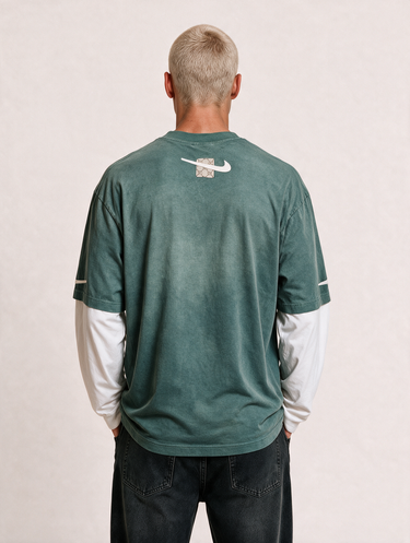 Longsleeve GG Spray Green