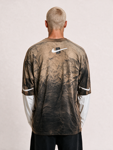 Longsleeve LV Spray Brown