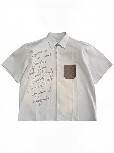 Camicia Words Beige - Vietato Fumare