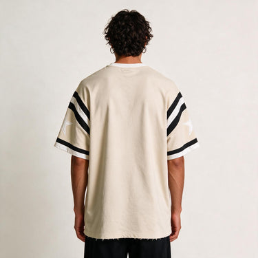 T-Shirt Football BB Cartoon Beige