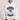 Felpa Bianca Oversize con Aquila – Vietato Fumare Store