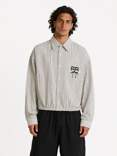 Camicia Righe Editorial Black