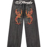 Ed Hardy Jeans Embroidered Angel - Vietato Fumare