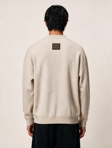 Cardigan LV Oversize Panna