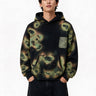 Felpa Camo Candeggiata Stampa Magazine indossata – Vietato Fumare Store
