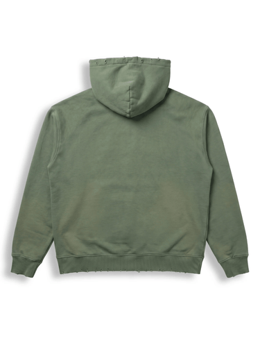 Felpa Minimal Alien Verde Oversize – foto 3