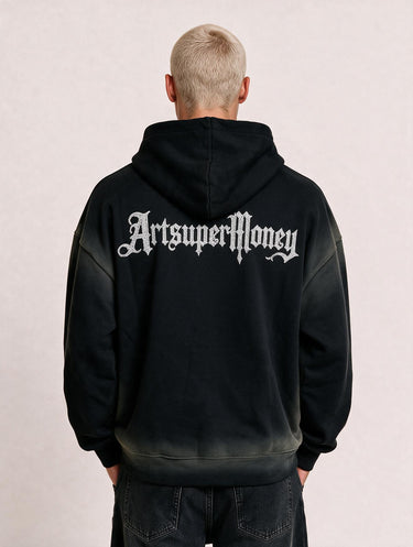 Felpa Oversize Boxy Fit Lavaggio Sfumato - Aquila World Series
