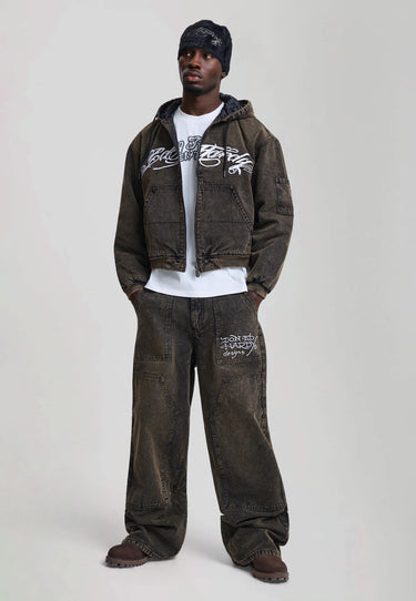 Giacca Ed Hardy Canvas Washed – foto 2