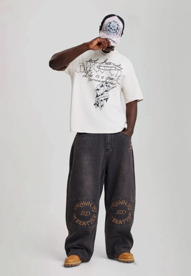 Jeans Balloon Ed Hardy Drawn By Ed Marrone – foto 2