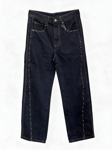 Jeans con Perline, Vestibilità Comoda