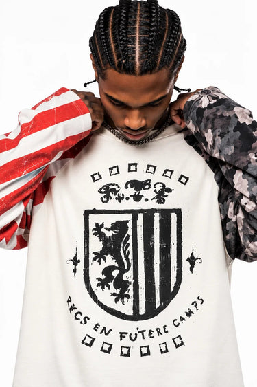 Longsleeve Black Circus American Print Bianca