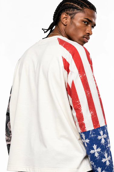 Longsleeve Black Circus American Print Bianca