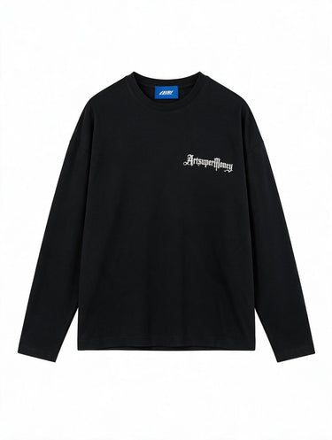 Longsleeve Oversize Art Super Money - Logo & Labbra