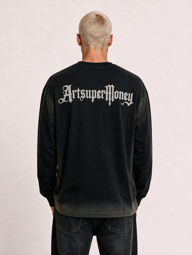 Longsleeve Oversize Art Super Money - Aquila World Series