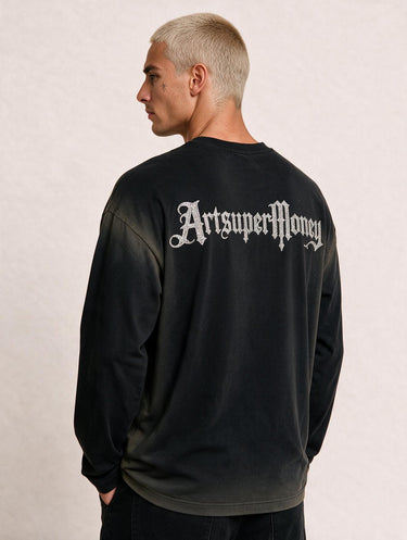Longsleeve Oversize Art Super Money - Aquila World Series