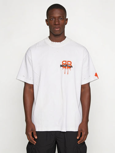 T-Shirt Drip Vintage Orange