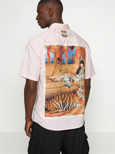 Camicia Custom Swoosh Pink