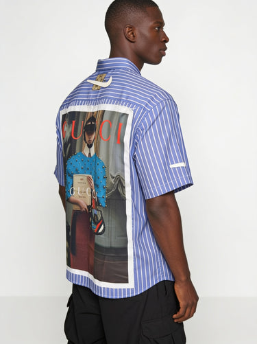 Camicia Custom Swoosh Blue