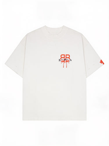 T-Shirt Drip Vintage Orange