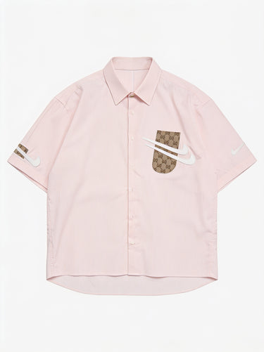 Camicia Custom Swoosh Pink
