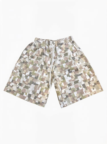 Bermuda Camouflage Digitale Verde Beige